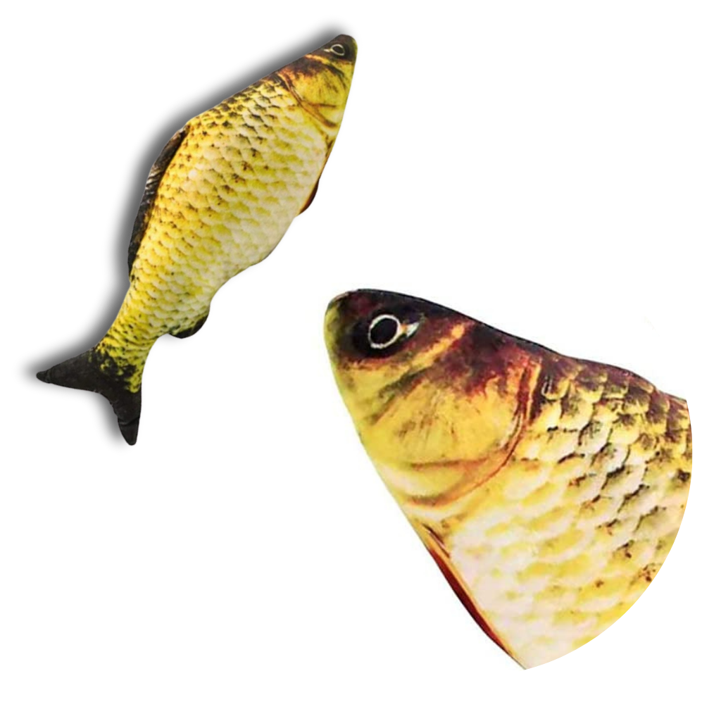 Hoppande Fisk kattleksak - Ozerty