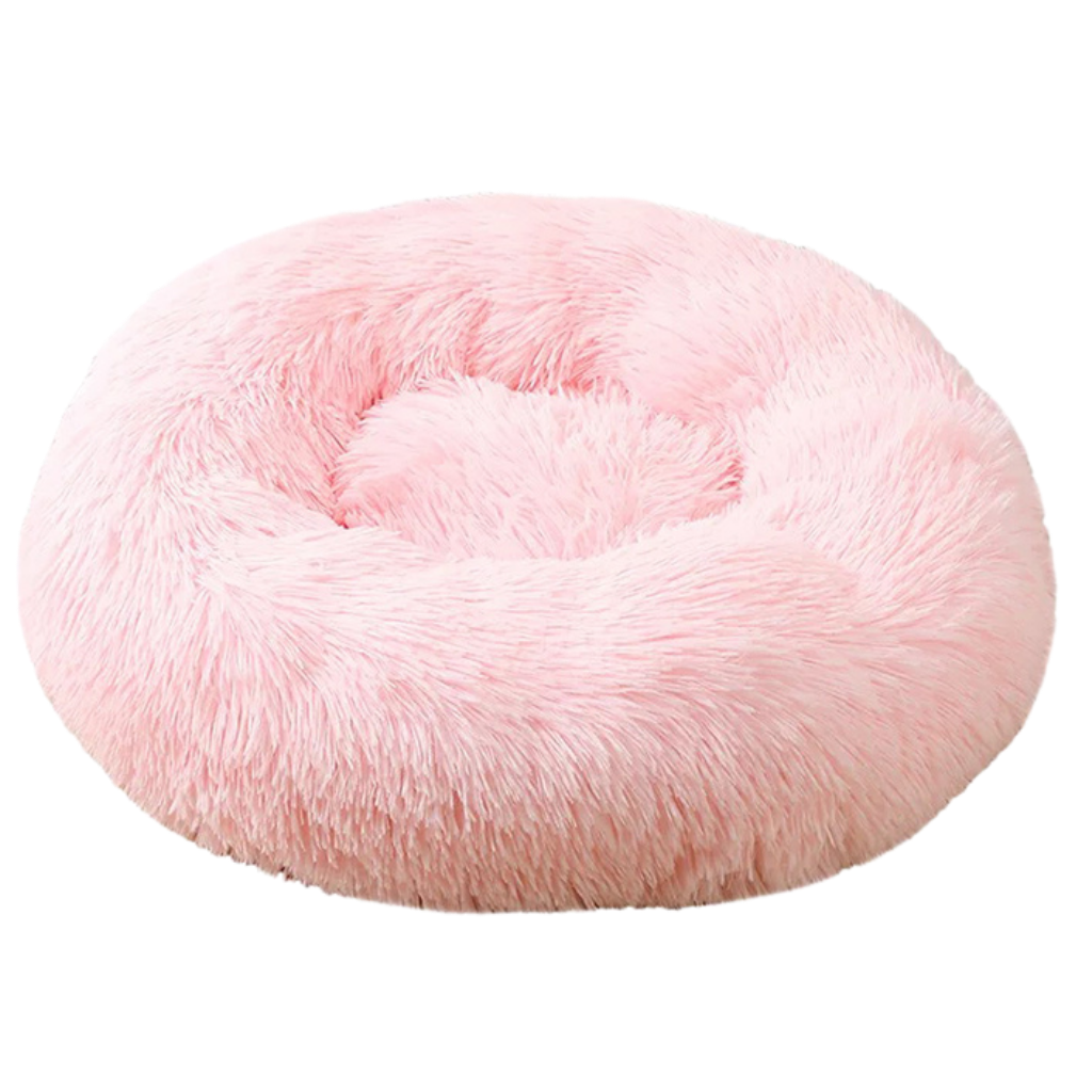 Fluffig Husdjur plyschsäng donut
