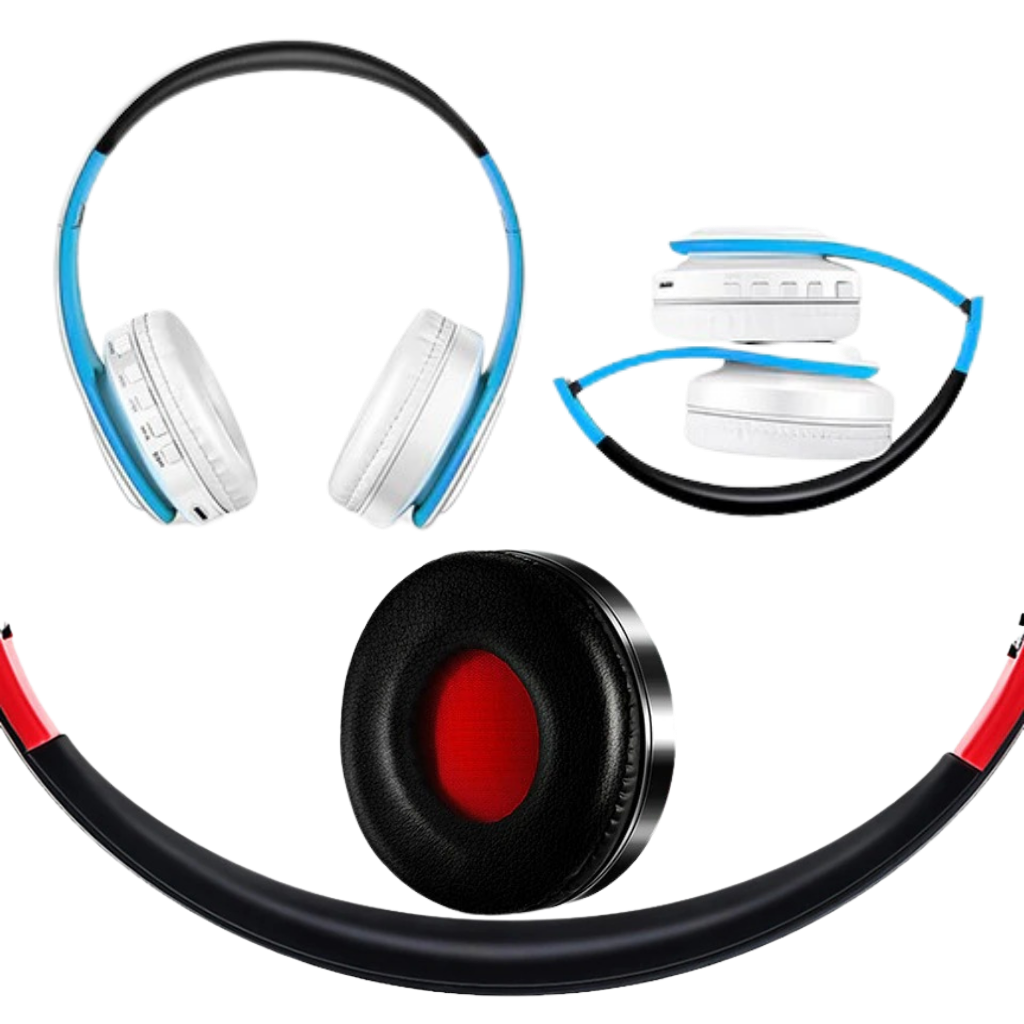 Vikbara bluetooth-hörlurar - Ozerty