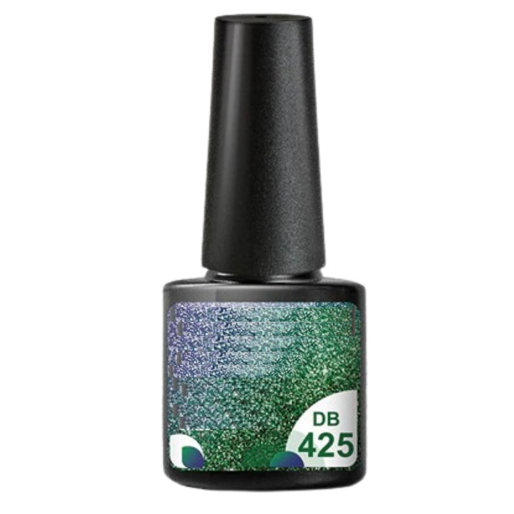 Kit with reflective nail polish