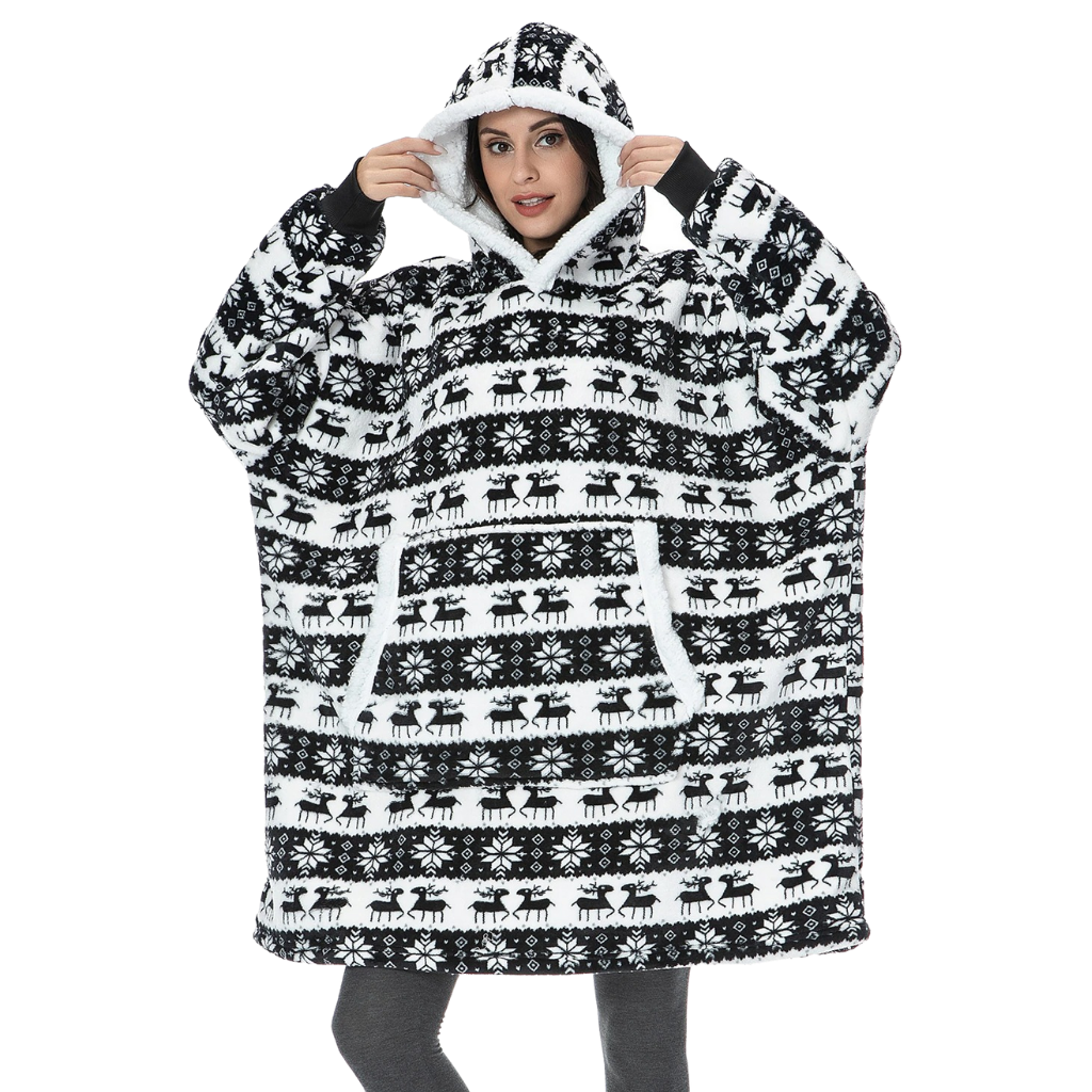 Giant Felt Hoodie