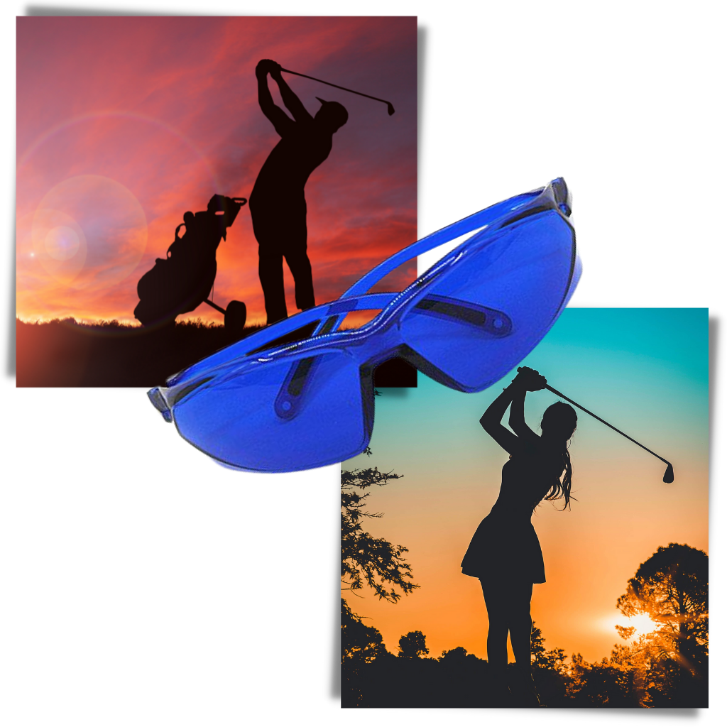 Glasögon för att hitta golfbollar - Ozerty