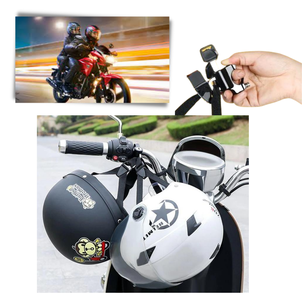 Skyddslås för motorcykelhjälm - Ozerty