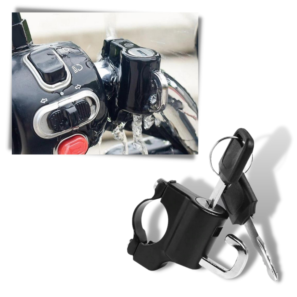 Skyddslås för motorcykelhjälm - Ozerty