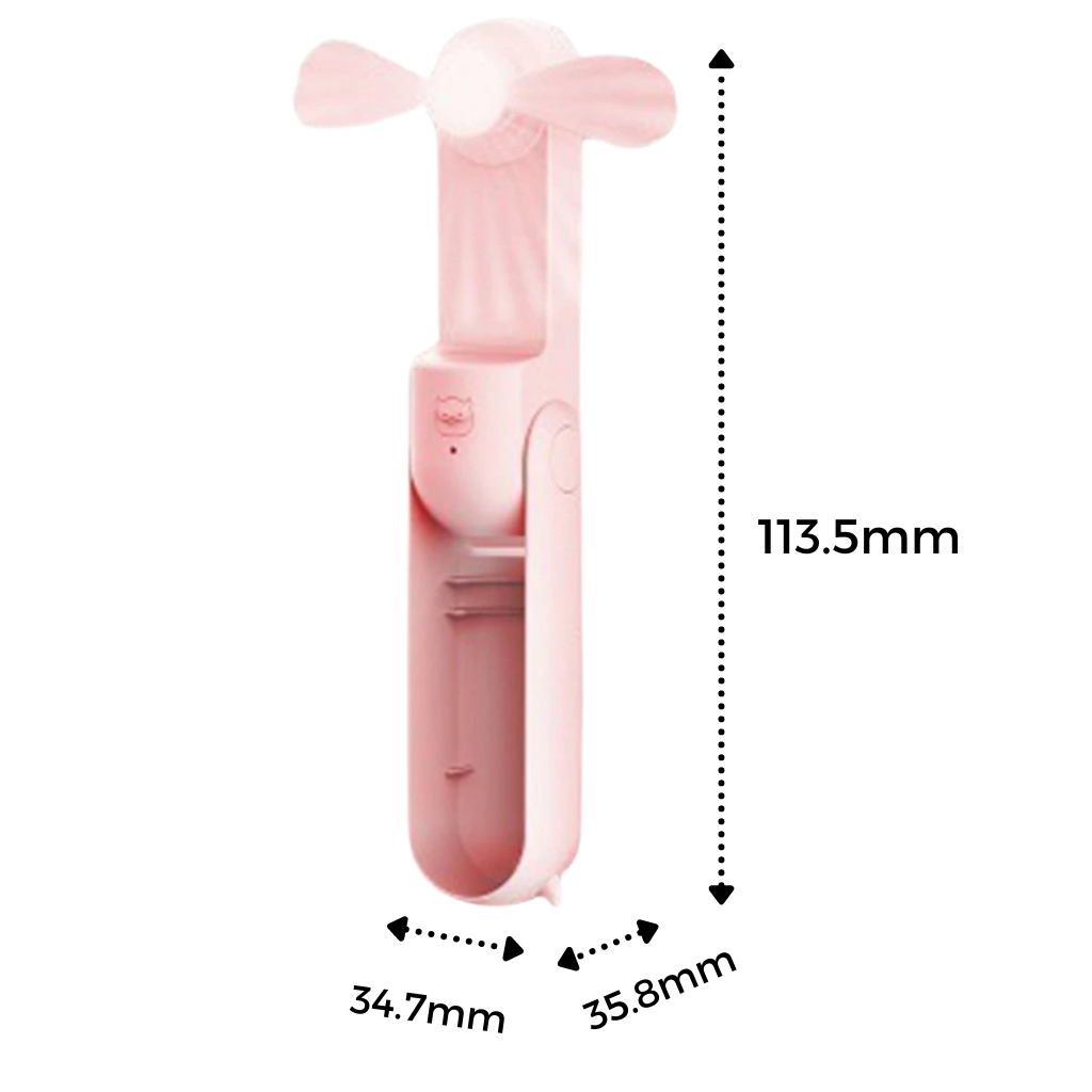 Handhållen mini fläkt med USB - Ozerty