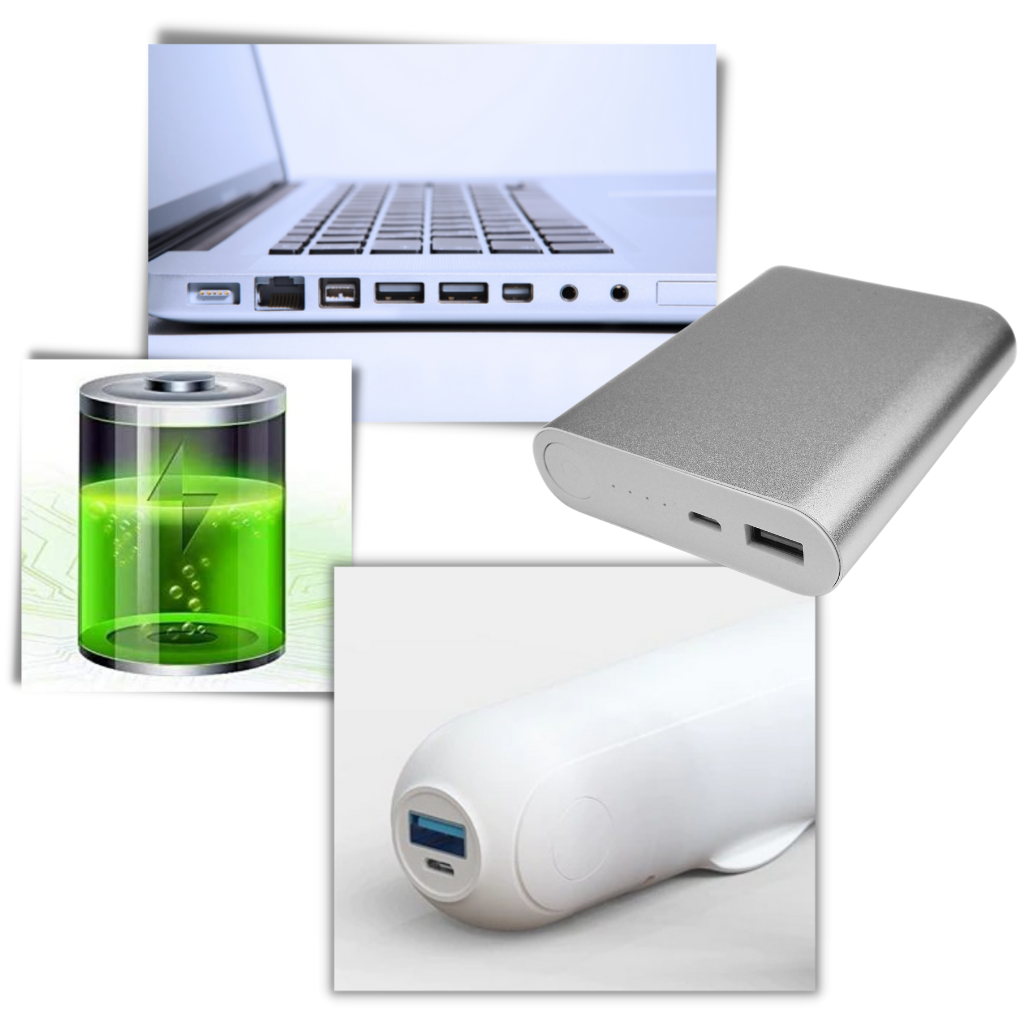 Handhållen mini fläkt med USB - Ozerty
