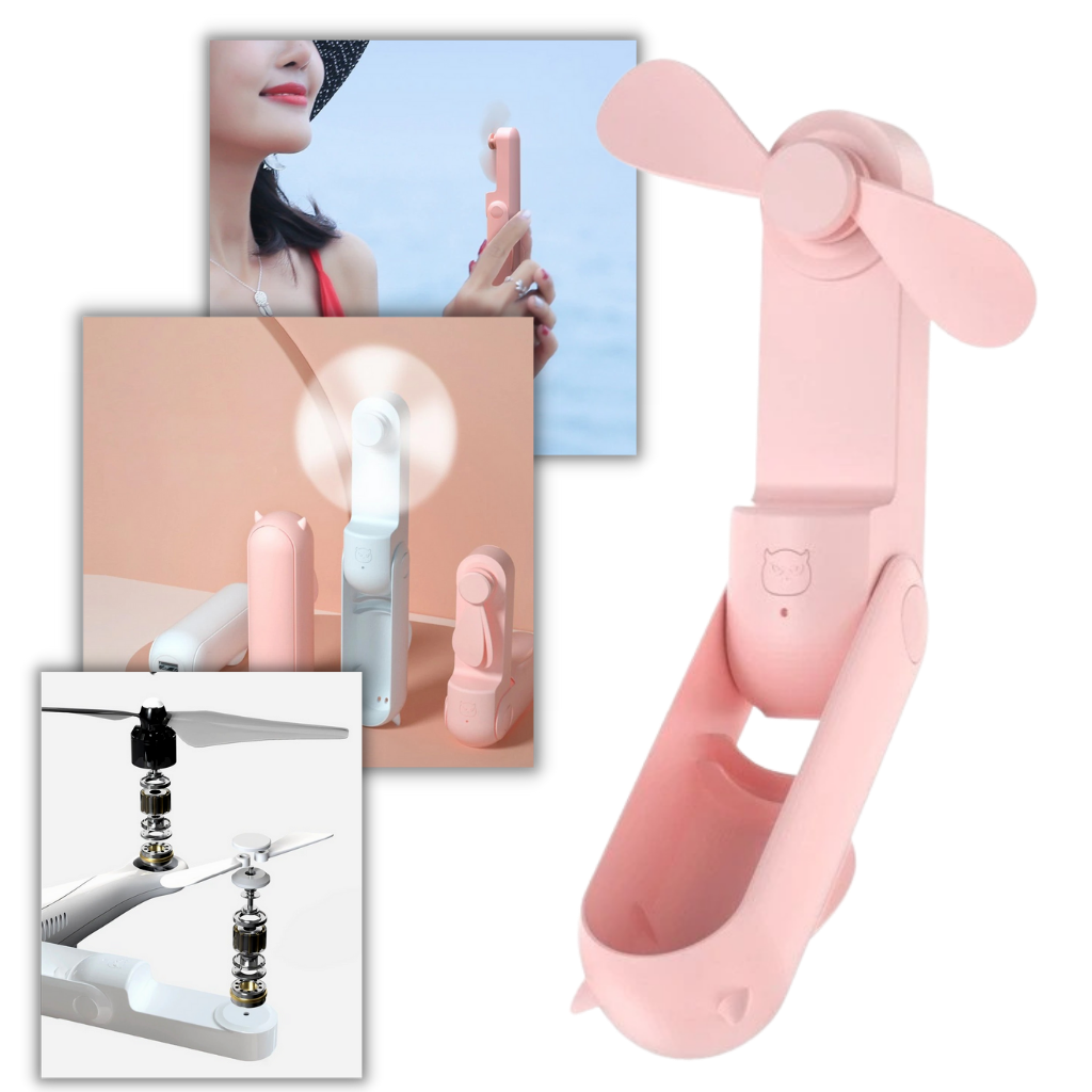 Handhållen mini fläkt med USB - Ozerty