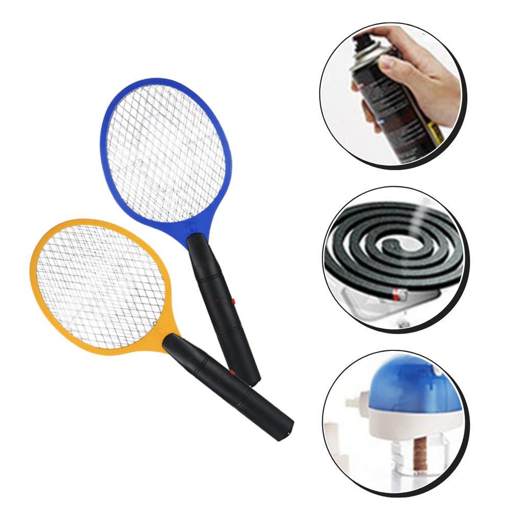 Elektrisk mygg- och flugsmällare - Ozerty