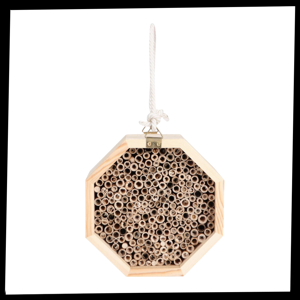 Hexagonalt bihus i trä - Ozerty