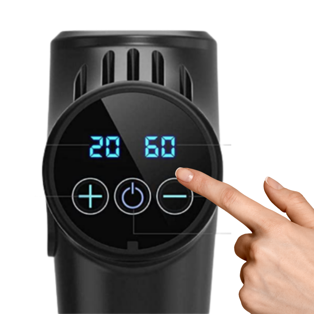 Massagepistol med höghastighetsvibration - Ozerty