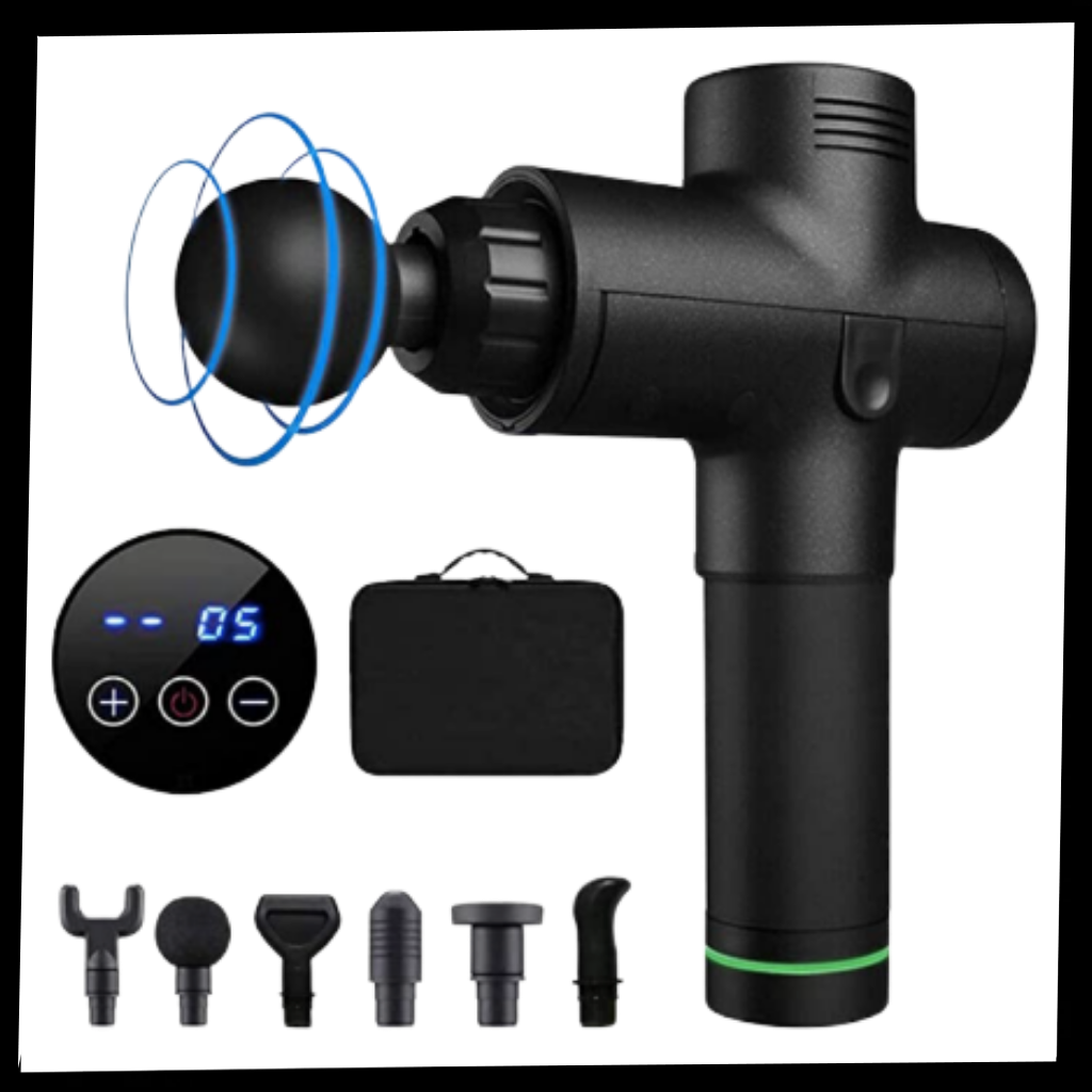 Massagepistol med höghastighetsvibration - Ozerty