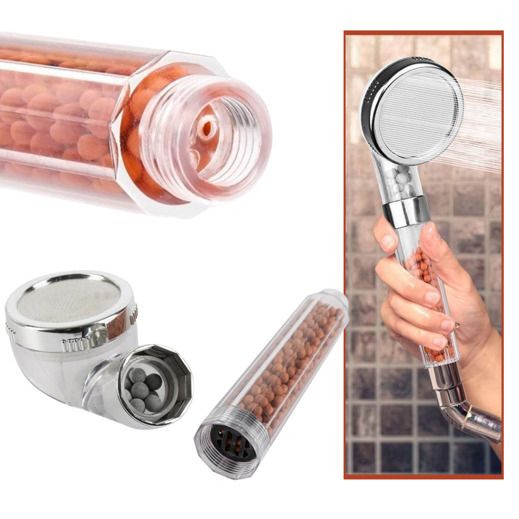 Joniskt duschhuvud med högtryck - Ozerty
