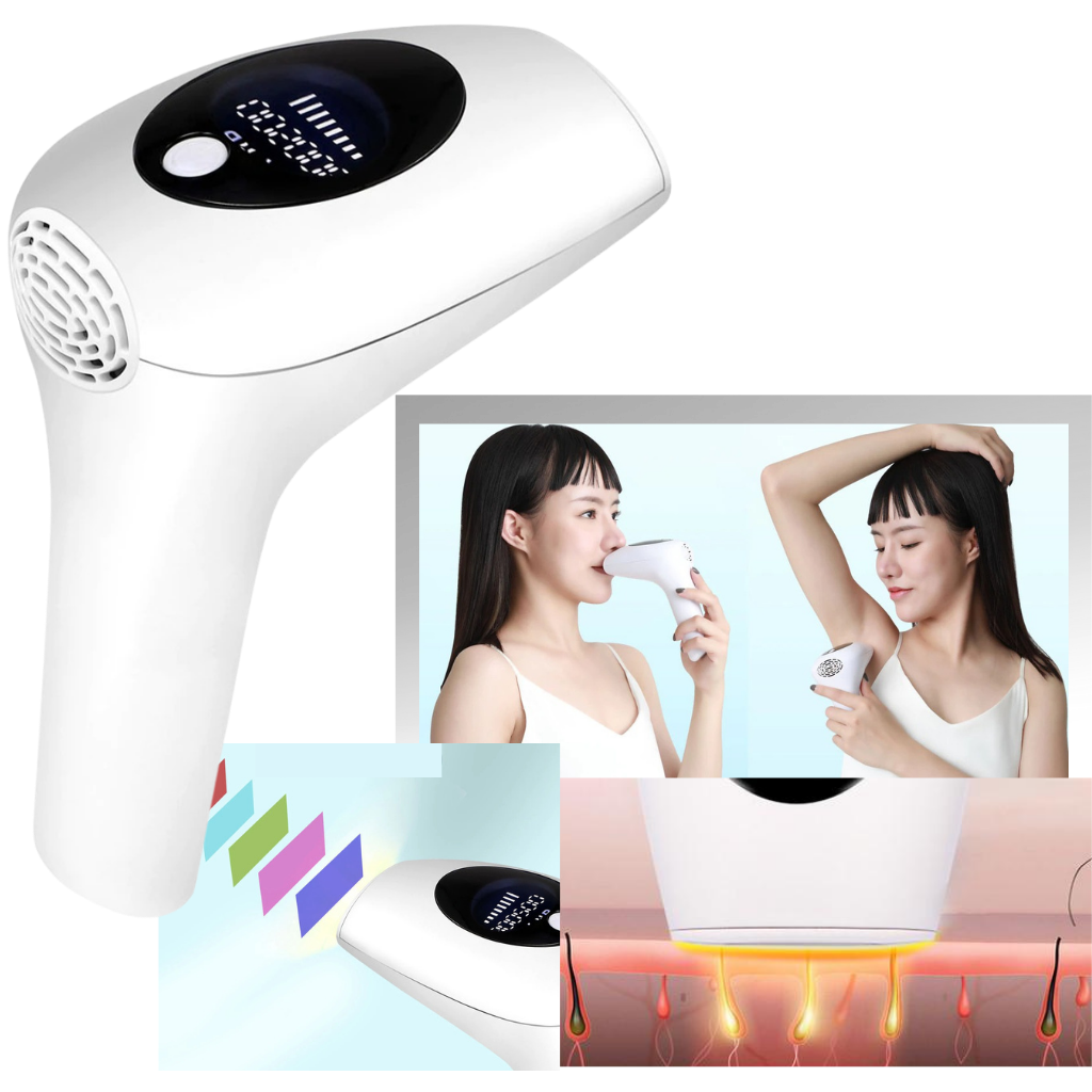 IPL laser hårborttagning Handset  - Ozerty