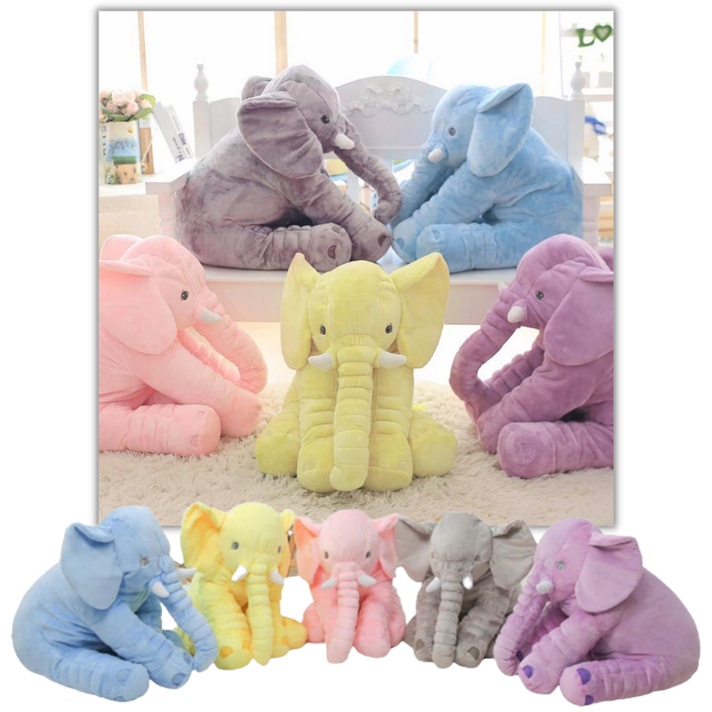Stor baby elefant plyschie kudde - Ozerty