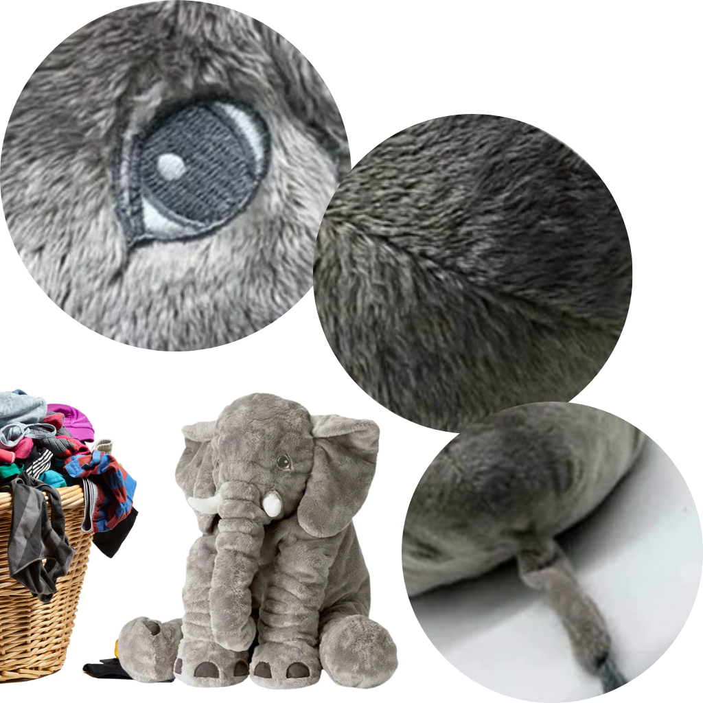 Stor baby elefant plyschie kudde - Ozerty