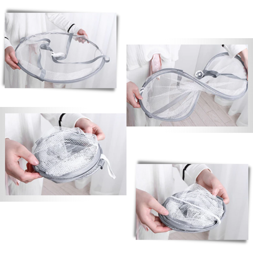 Hängande tork i mesh för kläder - Ozerty
