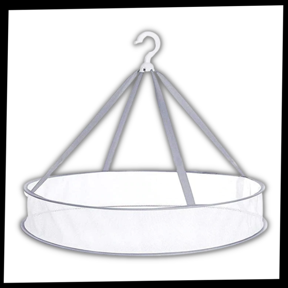 Hängande tork i mesh för kläder - Ozerty