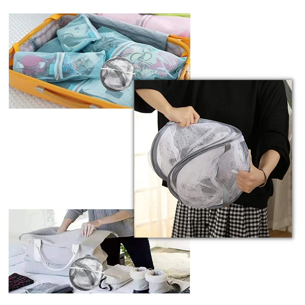 Hängande tork i mesh för kläder - Ozerty