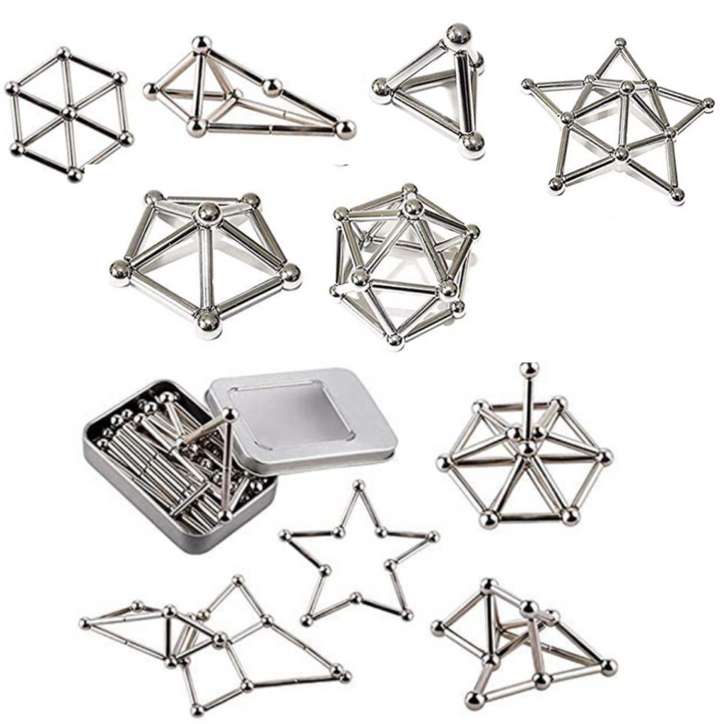 Magnetiska konstruktionspinnar och bollar - Ozerty