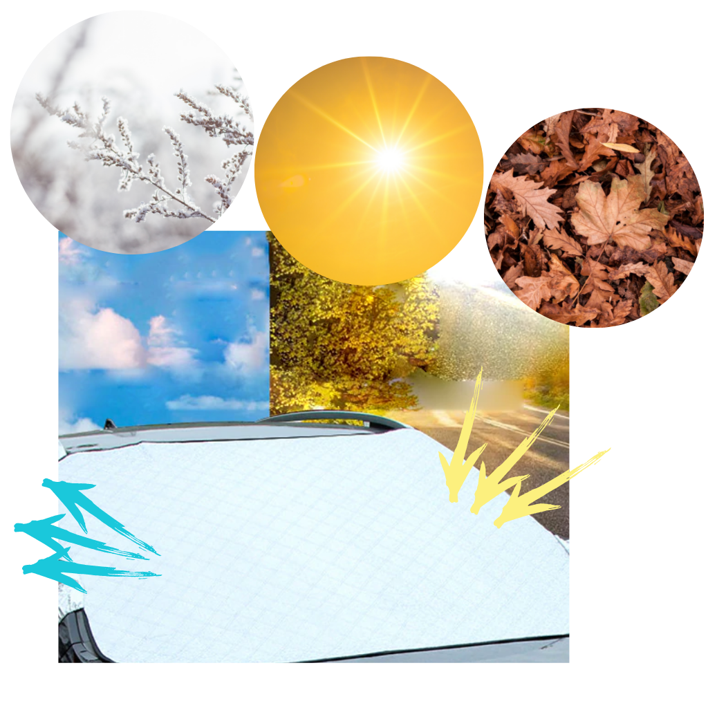 Magnetiskt vindruteskydd - Ozerty