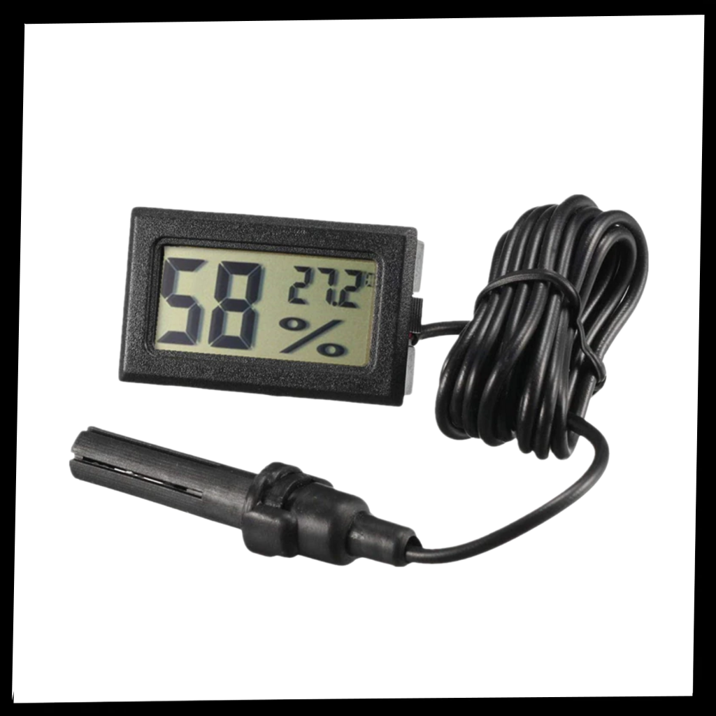 Mini digital LCD-hygrometer Termometer - Ozerty