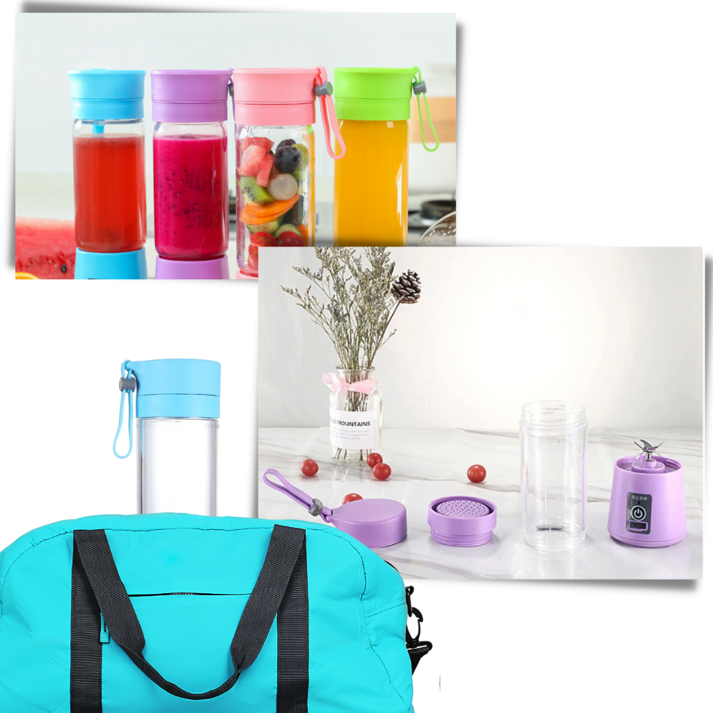 Bärbar mini-mixer i flaska - Ozerty