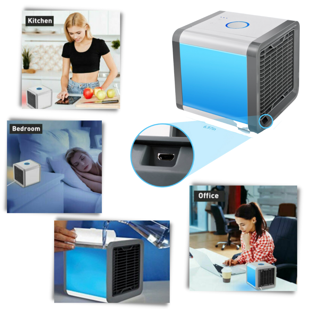 Mini-luftkonditionering USB - Ozerty