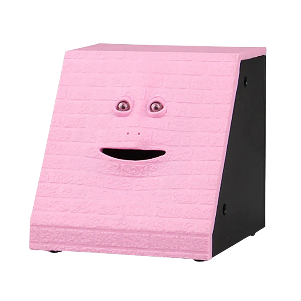 The piggy bank that eats money