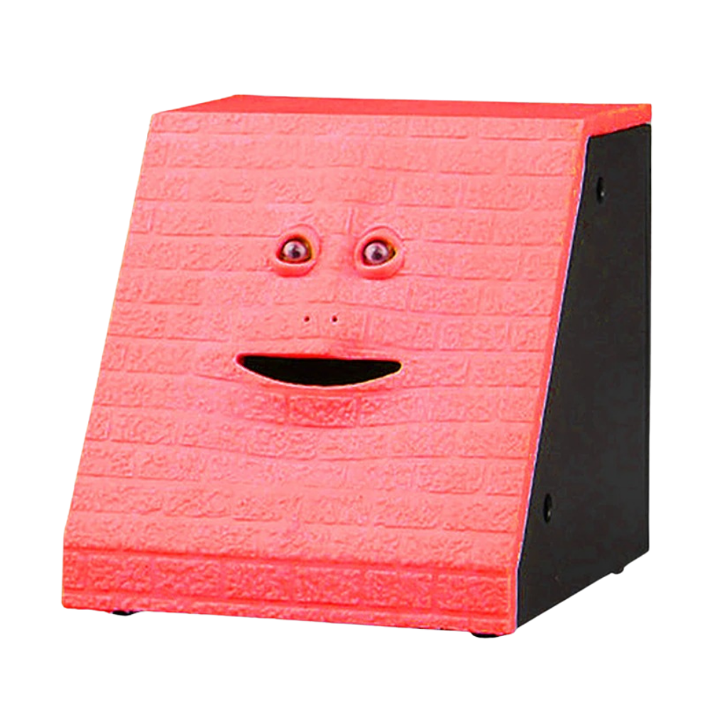 The piggy bank that eats money