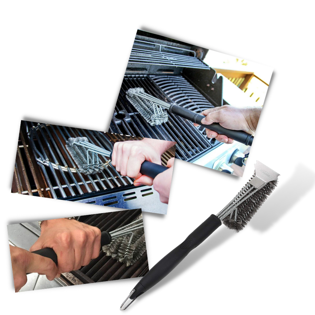 Multifunktionell BBQ grillborste - Ozerty