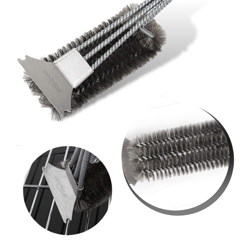 Multifunktionell BBQ grillborste - Ozerty