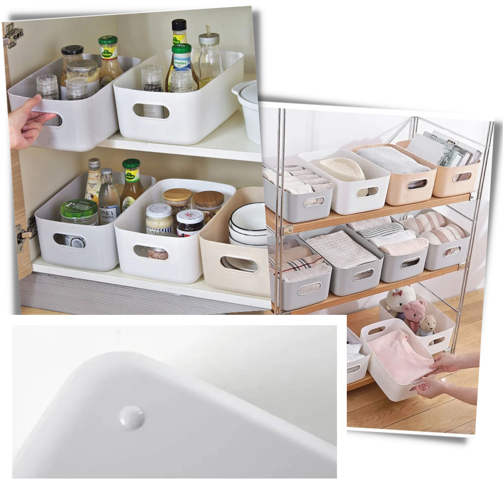 Multifunktionella förvaringslådor i plast - Ozerty