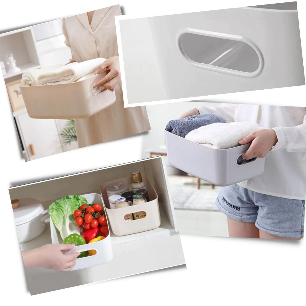 Multifunktionella förvaringslådor i plast - Ozerty