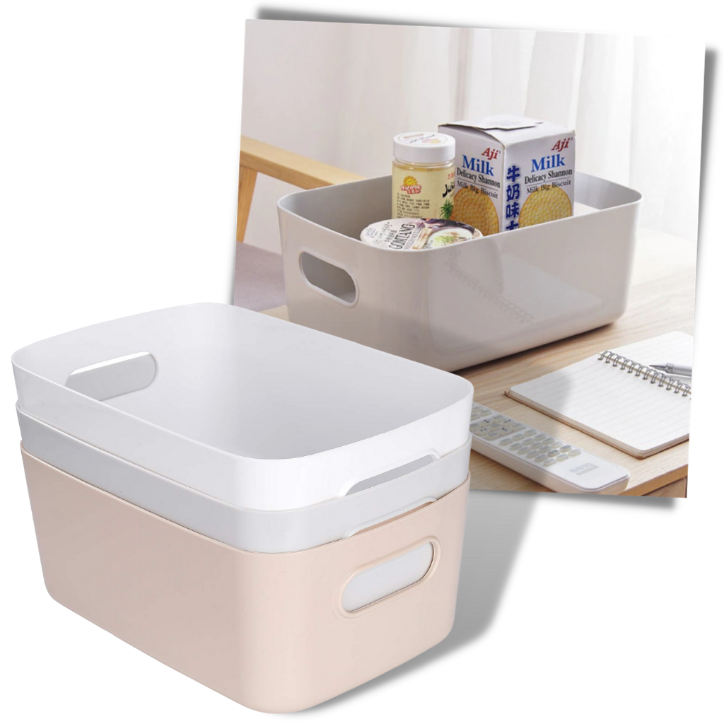 Multifunktionella förvaringslådor i plast - Ozerty