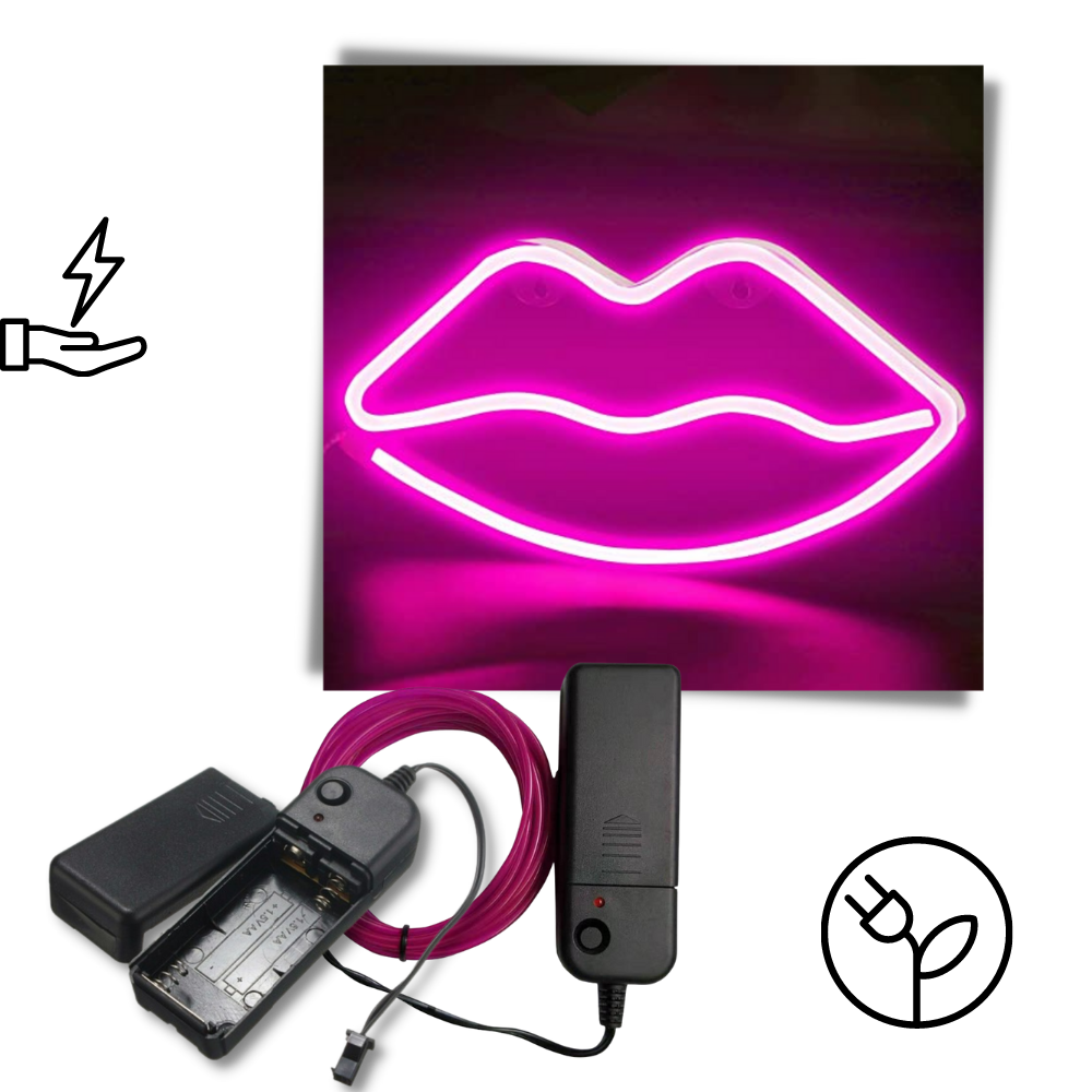 Färgglad neon LED-tråd - Ozerty