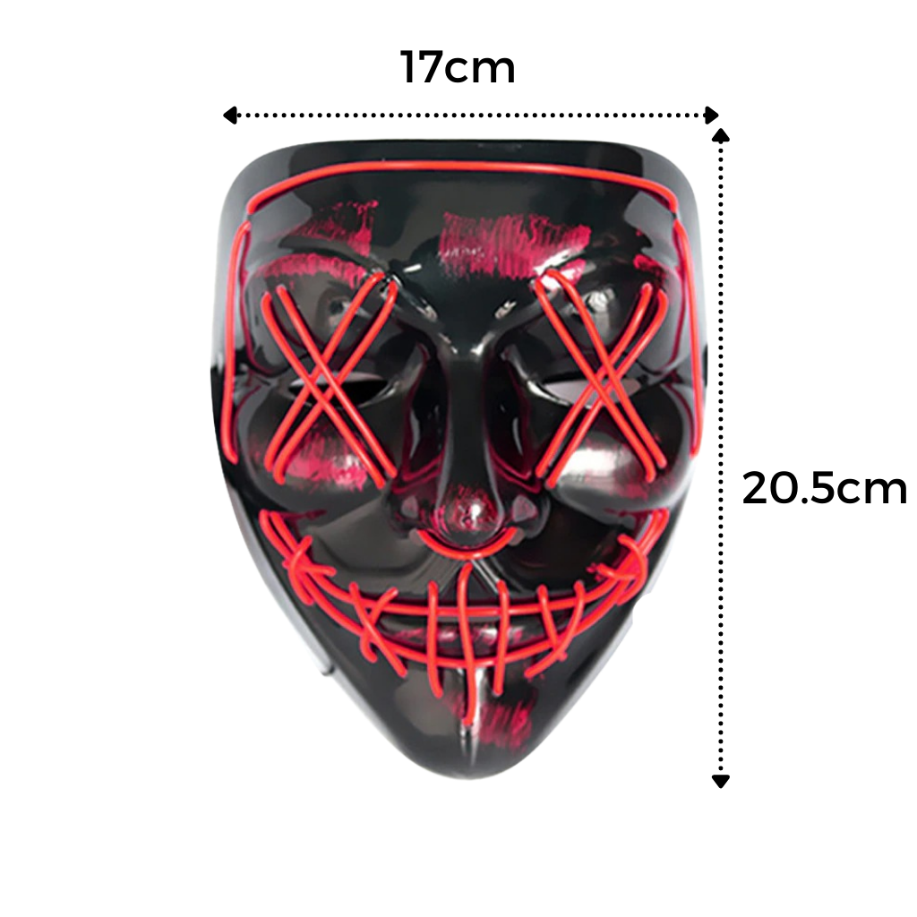 Neon LED-mask - Ozerty