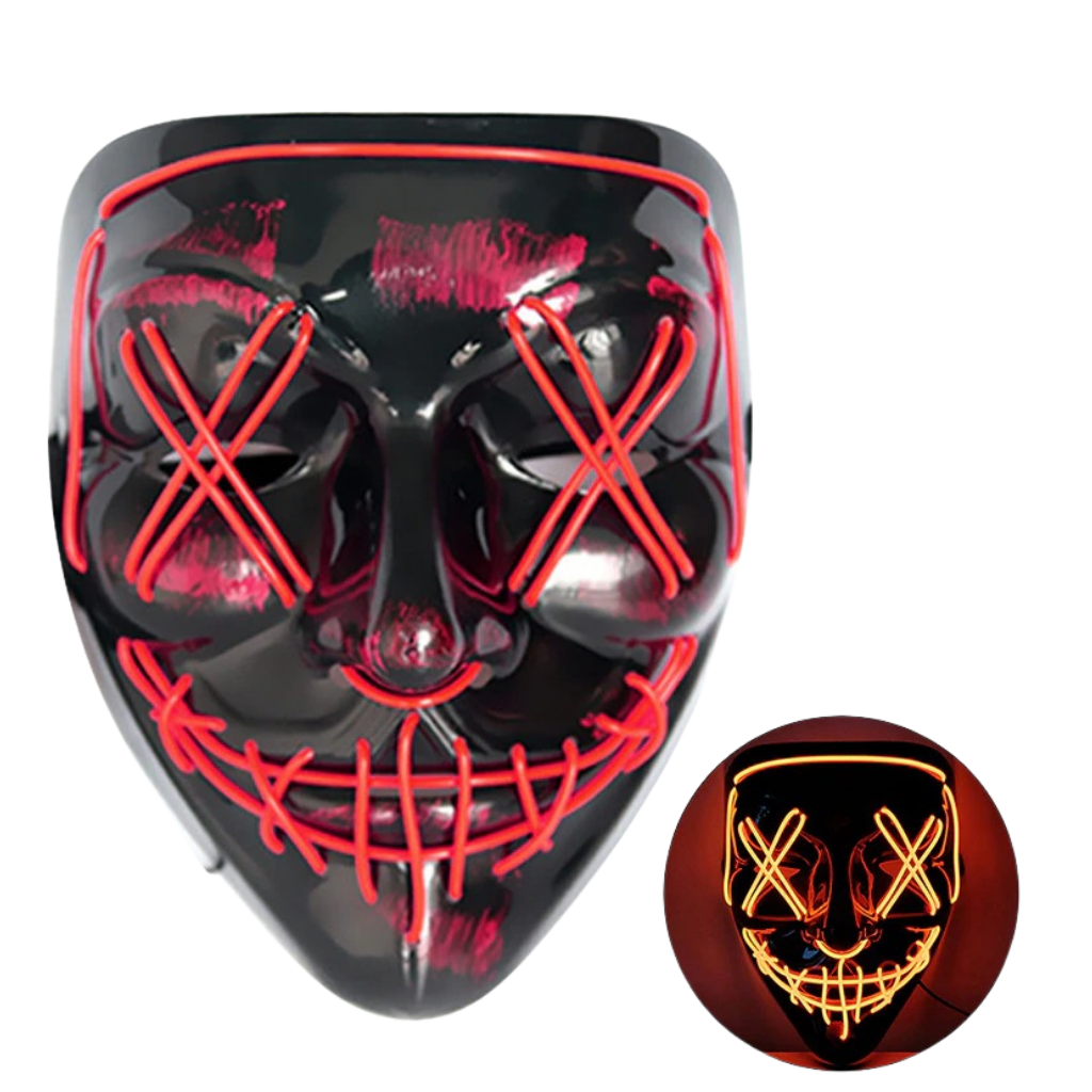 Neon LED-mask - Ozerty