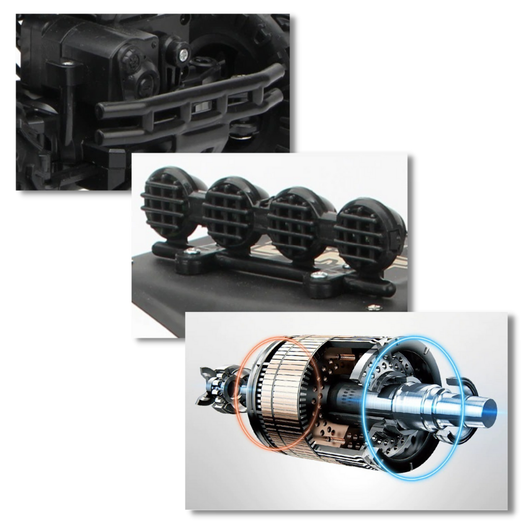 Off-Road 4WD fjärrstyrd bil - Ozerty