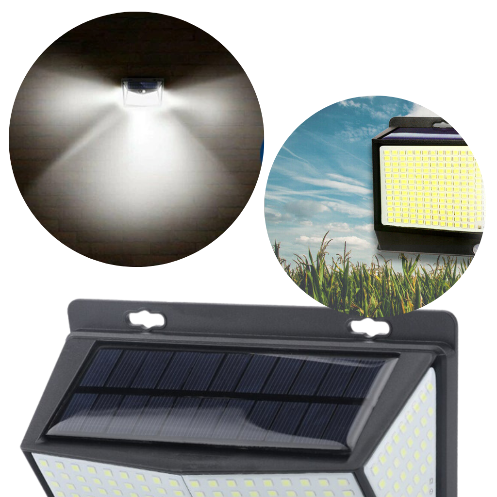 468 LED solcellslampa utomhus - Ozerty