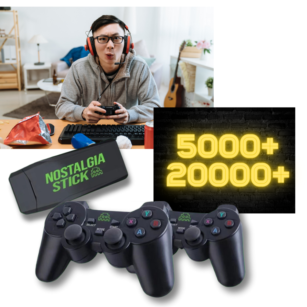 Retro konsoler och sticks för videospel - Ozerty