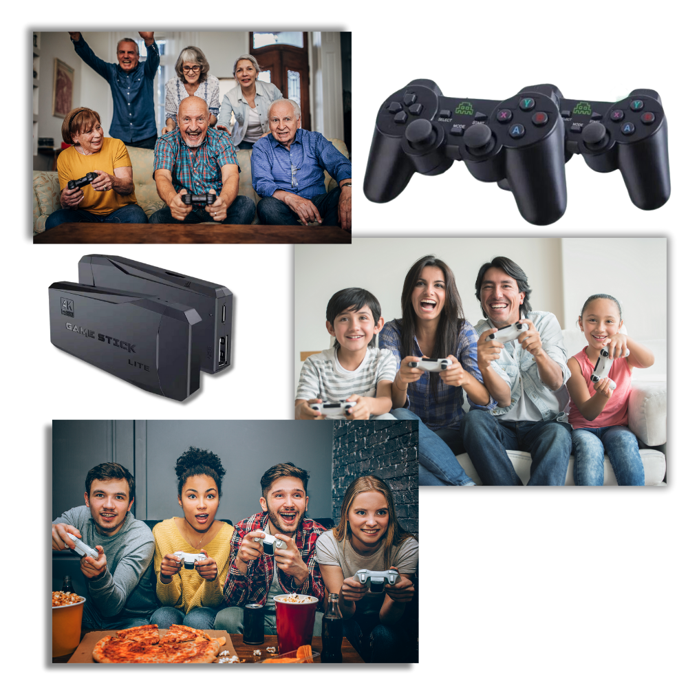 Retro konsoler och sticks för videospel - Ozerty