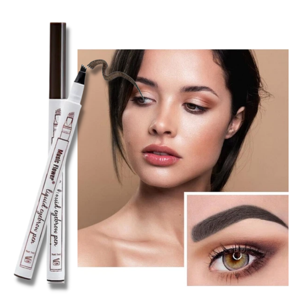 Vattenfast ögonbrynspenna med microblading - Ozerty