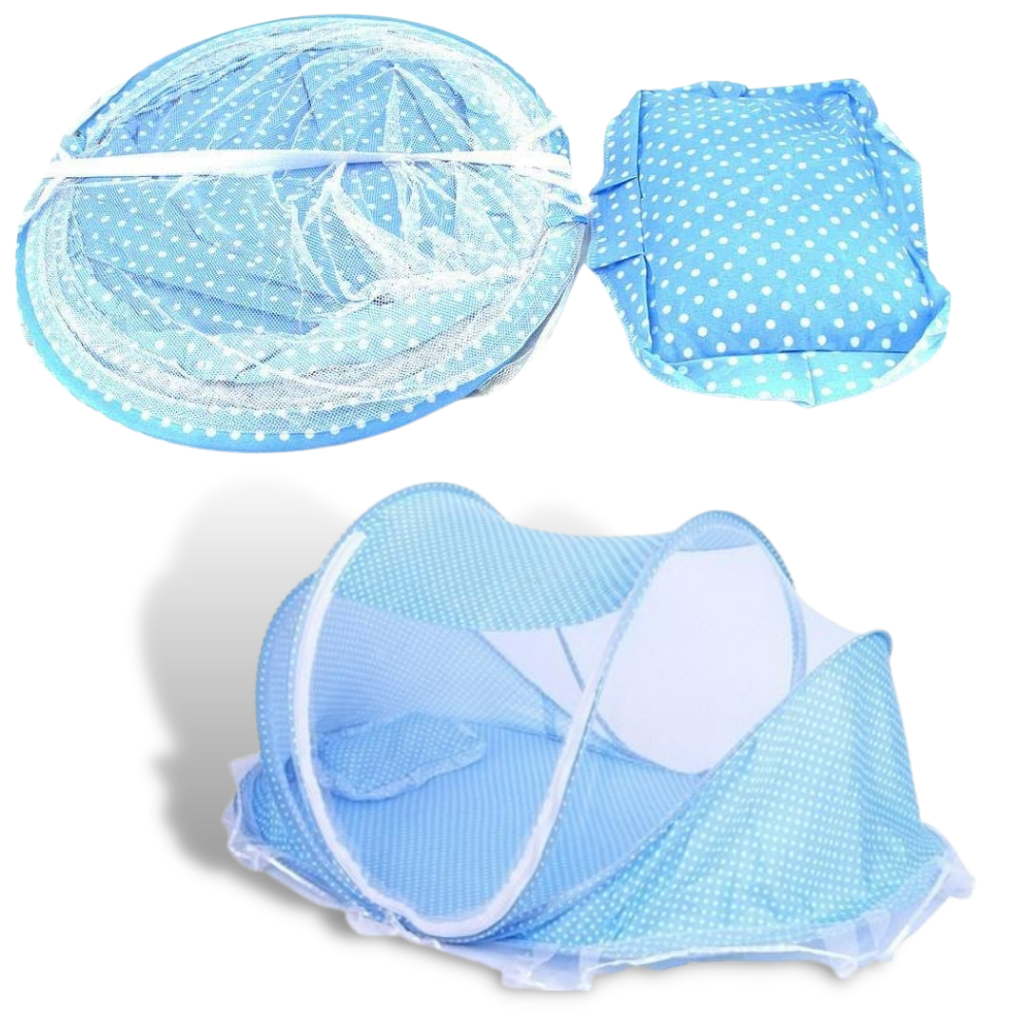 Bärbar babysäng med myggnät - Ozerty