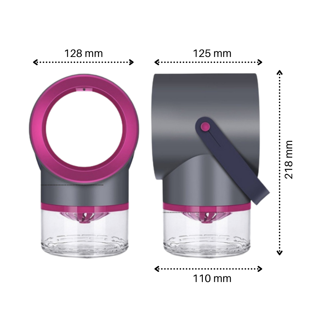 Bärbar myggdödare LED-lampa med handtag - Ozerty