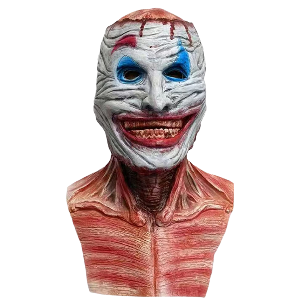Realistisk Halloween Skräck dubbelmask  - Ozerty