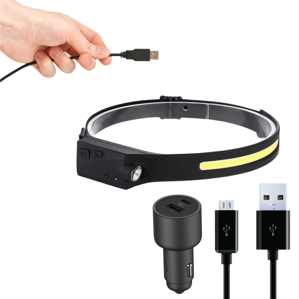 Laddningsbar LED-strålkastare - Ozerty