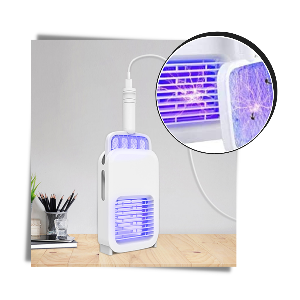 Laddningsbar USB LED Elektrisk myggfångare - Ozerty