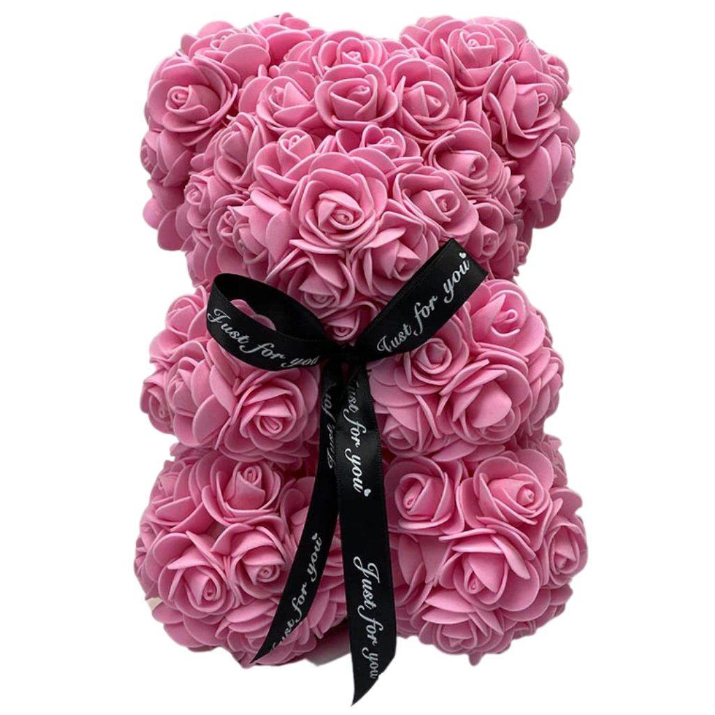 Roses teddy bear