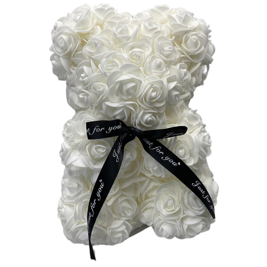 Roses teddy bear