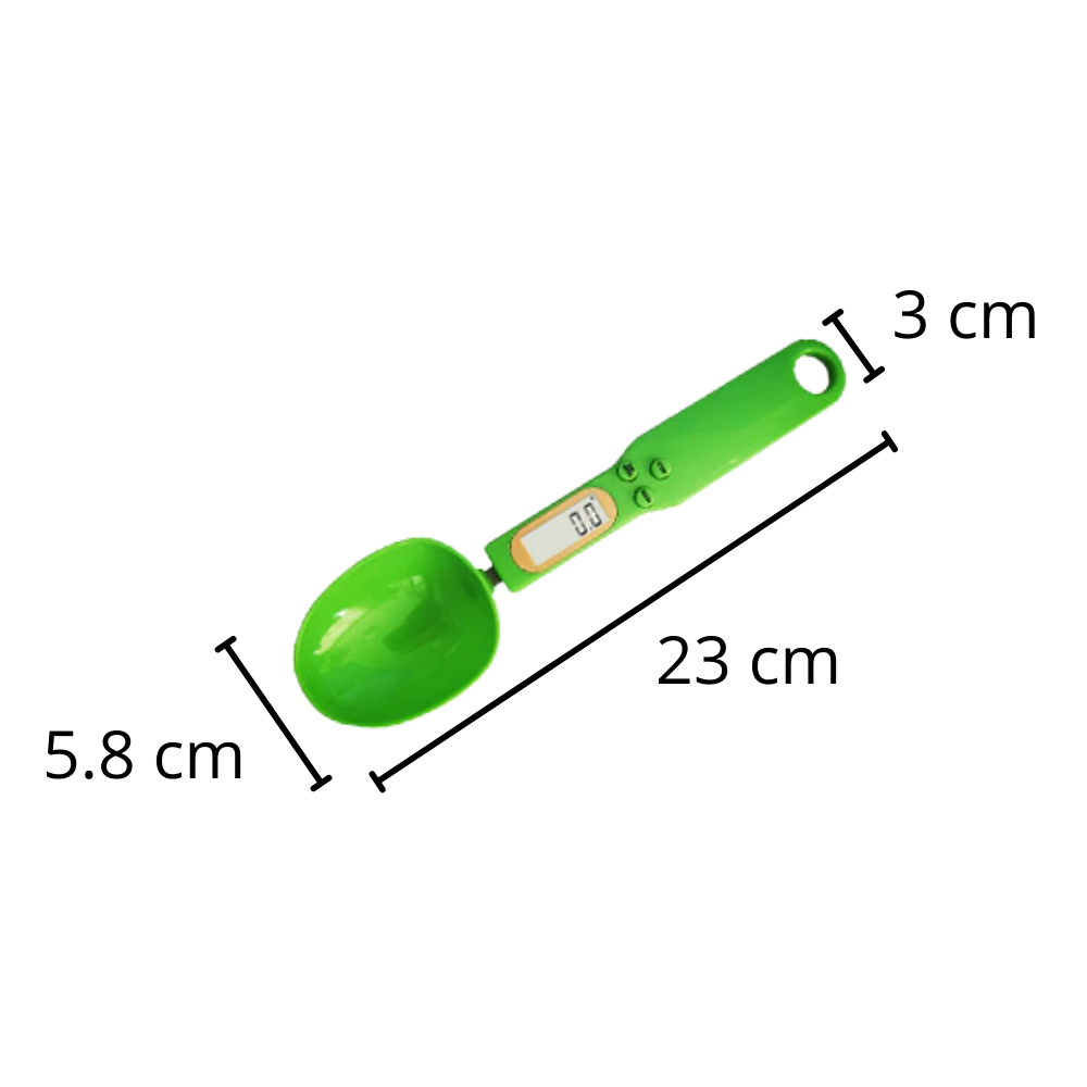 Digital måttsked med LCD-display - Ozerty